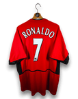2002 - 04 Manchester United Home Shirt Ronaldo 7 - 9/10 - (XL) - Eternal Pitch