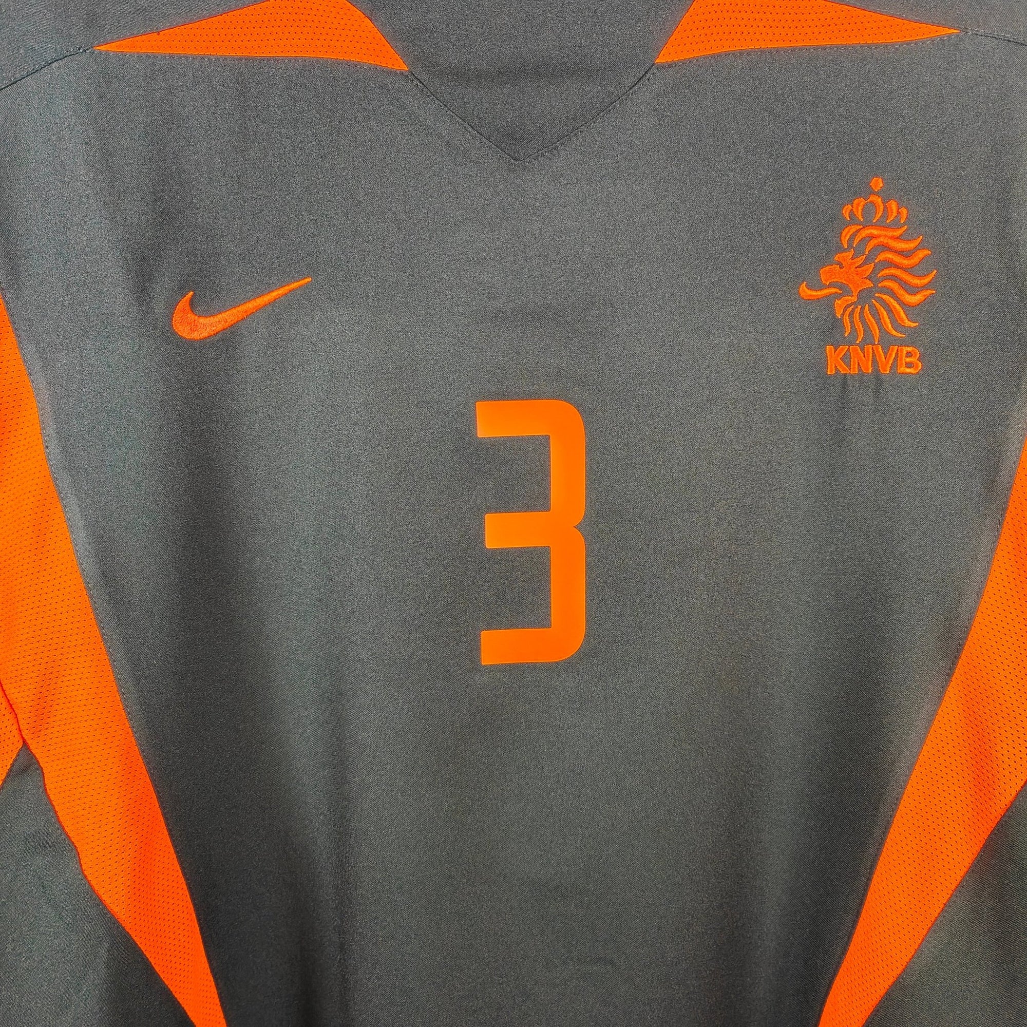 2002 - 04 Netherlands Away Shirt Stam 3 - 9.5/10 - (XL) - Eternal Pitch