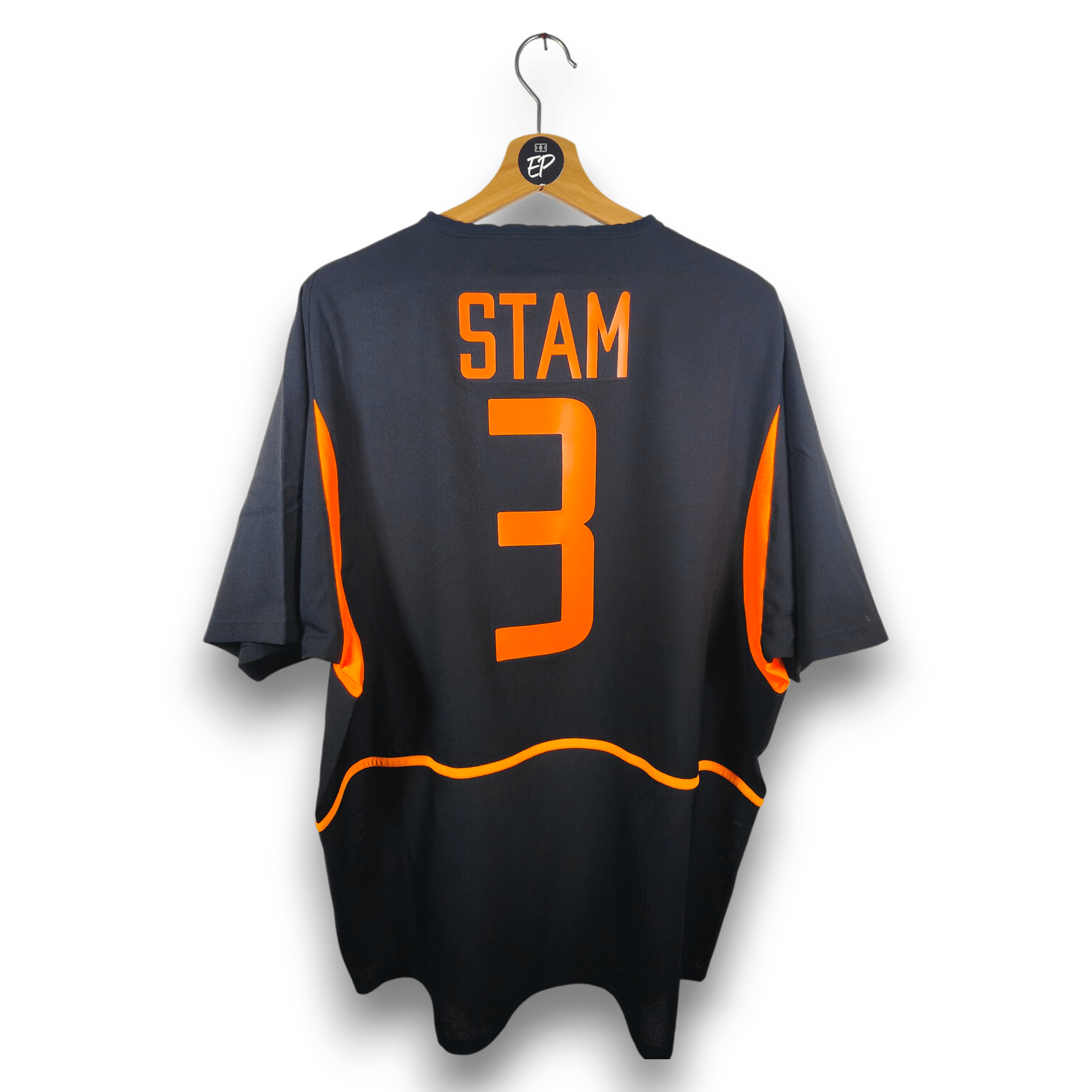 2002 - 04 Netherlands Away Shirt Stam 3 - 9.5/10 - (XL) - Eternal Pitch