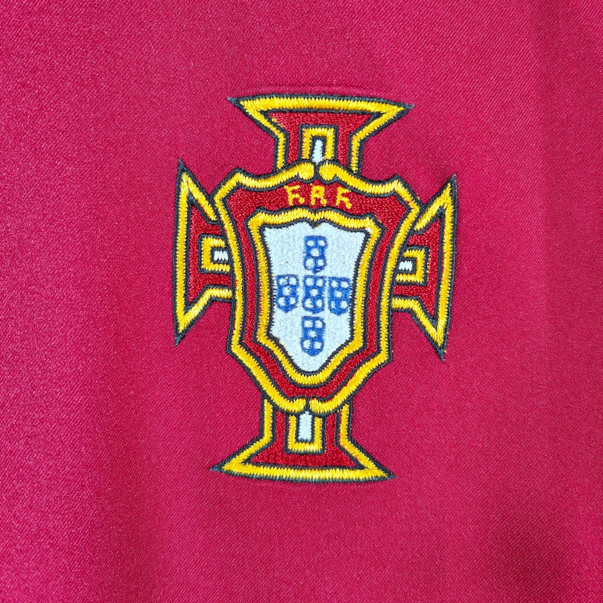 2002 - 04 Portugal Home Shirt Figo 7 - 9/10 - (M) - Eternal Pitch