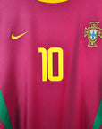 2002 - 04 Portugal Home Shirt Rui Costa 10 - 9/10 - (M) - Eternal Pitch