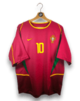 2002 - 04 Portugal Home Shirt Rui Costa 10 - 9/10 - (M) - Eternal Pitch