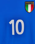 2002 Italy Home Shirt Totti 10 - 9/10 - (L slim) - Eternal Pitch