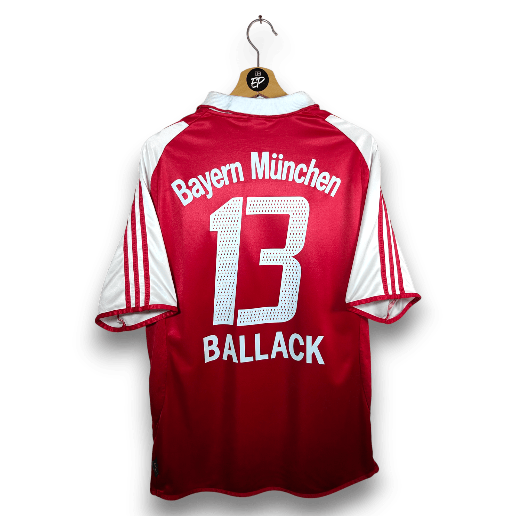 2003-04 Bayern Munich Home Shirt Ballack #13 - 7.5/10 - (L