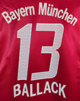 2003 - 04 Bayern Munich Home Shirt Ballack 13 - 8.5/10 - (XL) - Eternal Pitch