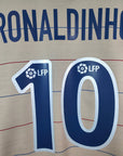 2003 - 04 FC Barcelona Away Shirt Ronaldinho 10 - 8/10 - (L) - Eternal Pitch