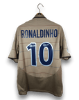 2003 - 04 FC Barcelona Away Shirt Ronaldinho 10 - 8/10 - (L) - Eternal Pitch