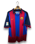 2003 - 04 FC Barcelona Home Shirt Ronaldinho 10 - 9.5/10 - (L) - Eternal Pitch