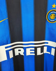 2003 - 04 Inter Milan Home Shirt Adriano 10 - 8.5/10 - (M) - Eternal Pitch