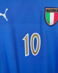 2003 - 04 Italy Player Version Home Shirt Totti LS 10 - 9/10 - (XL) - Eternal Pitch