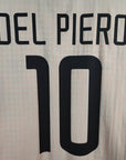 2003 - 04 Juventus Away Shirt Del Piero 10 - 7/10 - (M) - Eternal Pitch