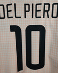 2003 - 04 Juventus Away Shirt Del Piero 10 - 9.5/10 - (XL) - Eternal Pitch