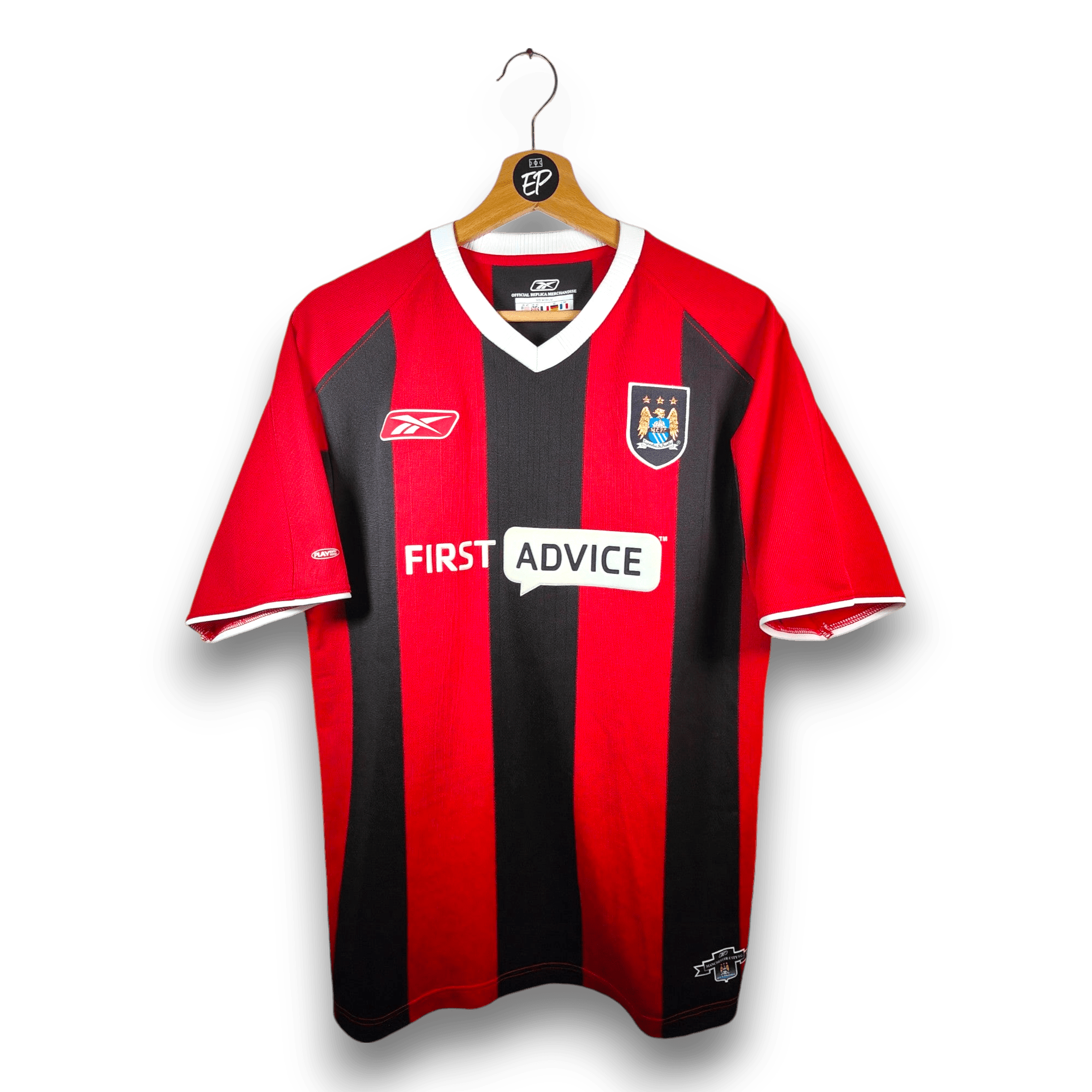 2003-04 Manchester City Away Shirt Anelka #39 - 9/10 - (M