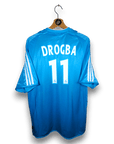 2003 - 04 Olympique Marseille Away Shirt Drogba 11 - 9/10 - (L) - Eternal Pitch