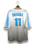 2003 - 04 Olympique Marseille Home Shirt Drogba 11 - 9/10 - (XL) - Eternal Pitch