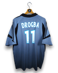 2003 - 04 Olympique Marseille Third Shirt Drogba 11 - 9.5/10 - (L) - Eternal Pitch