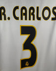 2003 - 04 Real Madrid Home Shirt Roberto Carlos 3 - 9.5/10 - (M) - Eternal Pitch