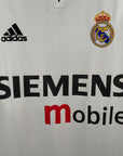 2003 - 04 Real Madrid Home Shirt Zidane 5 - 9.5/10 - (M) - Eternal Pitch