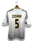 2003 - 04 Real Madrid Home Shirt Zidane 5 - 9.5/10 - (M) - Eternal Pitch