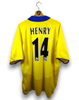 2003 - 05 Arsenal Away Shirt Henry 14 - 8.5/10 - (XL) - Eternal Pitch