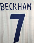 2003 - 05 England Home Shirt Beckham 7 - 9/10 - (XL) - Eternal Pitch