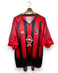 2004 - 05 AC Milan Home Shirt Kaka 22 (XL) - Eternal Pitch