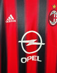 2004 - 05 AC Milan Home Shirt Kaka 22 (XL) - Eternal Pitch