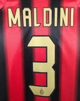 2004 - 05 AC Milan Home Shirt Maldini 3 - 9.5/10 - (M) - Eternal Pitch