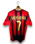 2004 - 05 AC Milan Home Shirt Shevchenko 7 - 8.5/10 - (S) - Eternal Pitch