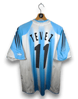 2004 - 05 Argentina Home Shirt Tevez 11 - 9/10 - (L) - Eternal Pitch