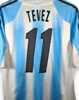 2004 - 05 Argentina Home Shirt Tevez 11 (M) - Eternal Pitch