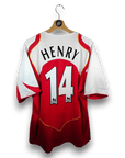 2004 - 05 Arsenal Home Shirt Henry 14 (L) - Eternal Pitch