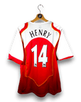 2004 - 05 Arsenal Home Shirt Henry 14 (M) - Eternal Pitch