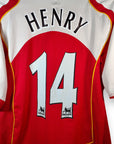 2004 - 05 Arsenal Home Shirt Henry 14 (M) - Eternal Pitch