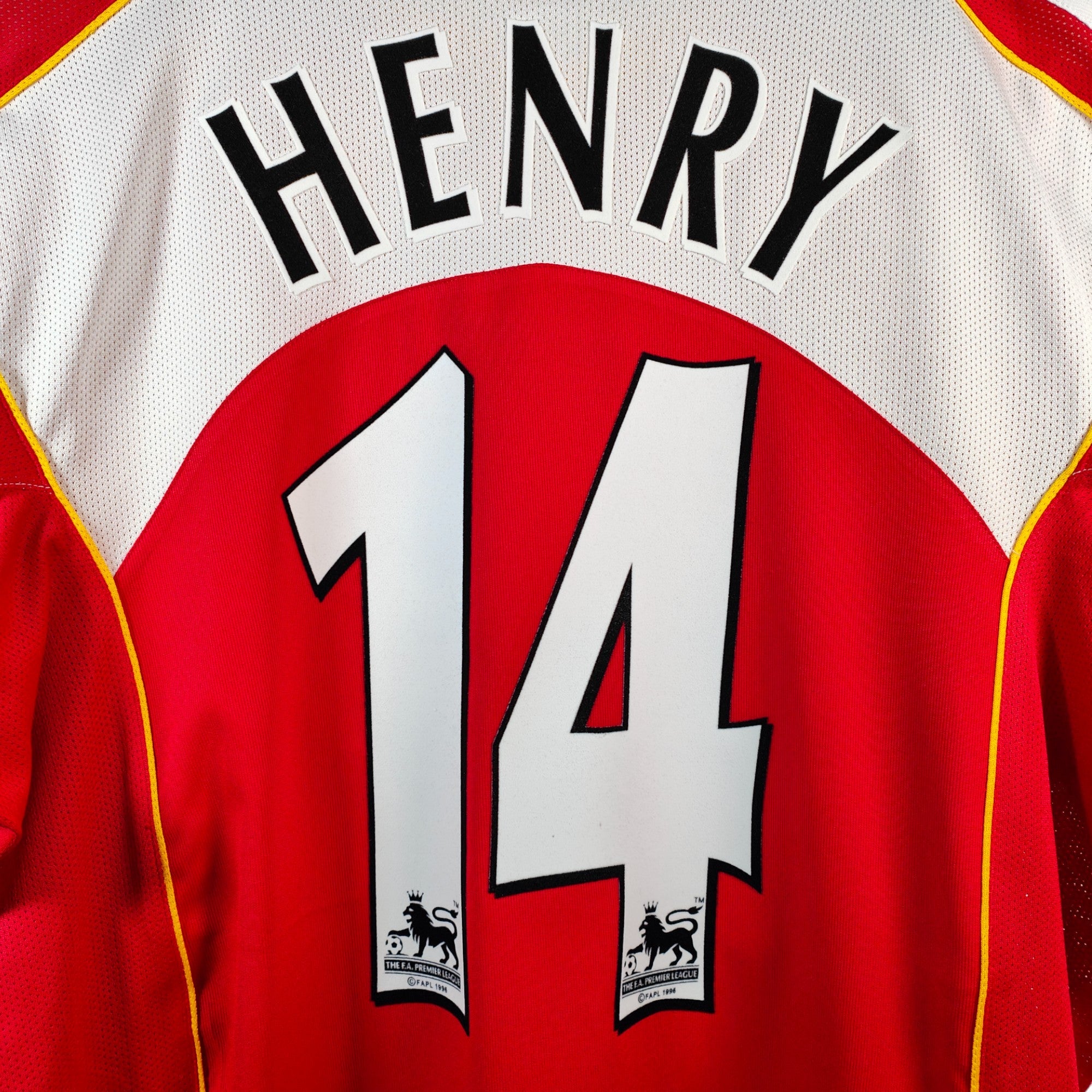 2004 - 05 Arsenal Home Shirt Henry 14 (XL) - Eternal Pitch