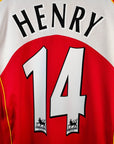 2004 - 05 Arsenal Home Shirt Henry 14 (XL) - Eternal Pitch