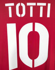 2004 - 05 AS Roma Home Shirt Totti 10 - 9/10 - (L) - Eternal Pitch