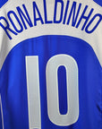 2004 - 05 Brazil Away Shirt Ronaldinho 10 (XL) - Eternal Pitch