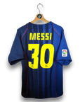 2004 - 05 FC Barcelona Away Shirt Messi 30 - 8/10 - (M) - Eternal Pitch