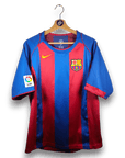 2004 - 05 FC Barcelona Home Shirt Ronaldinho 10 - 9.5/10 - (M) - Eternal Pitch