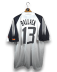2004 - 05 Germany Home Shirt Ballack 13 - 8.5/10 - (XL) - Eternal Pitch