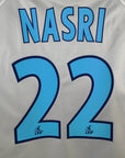 2004 - 05 Olympique Marseille Home LS Shirt Nasri 22 - 9/10 - (M) - Eternal Pitch
