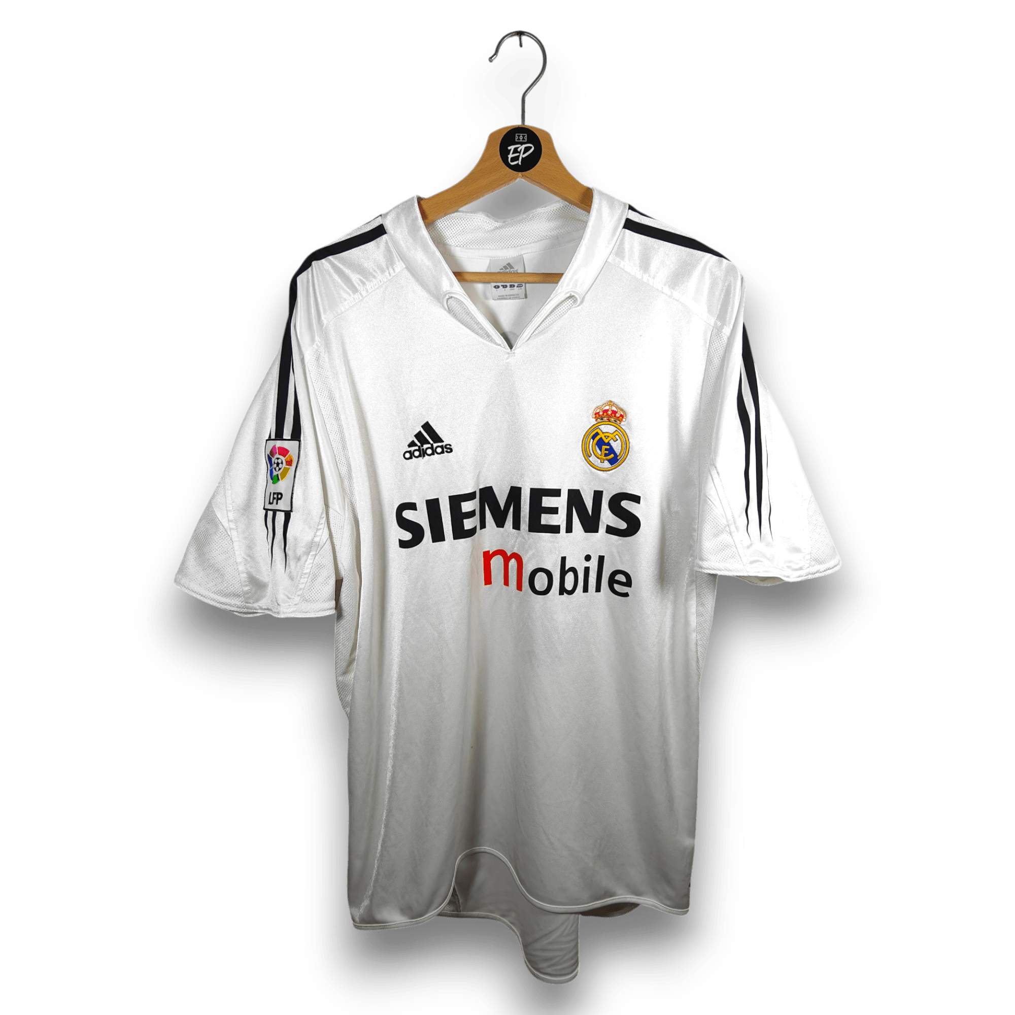 2004-05 Real Madrid Home Shirt Zidane #5 - 7.5/10 - (L) – 367842