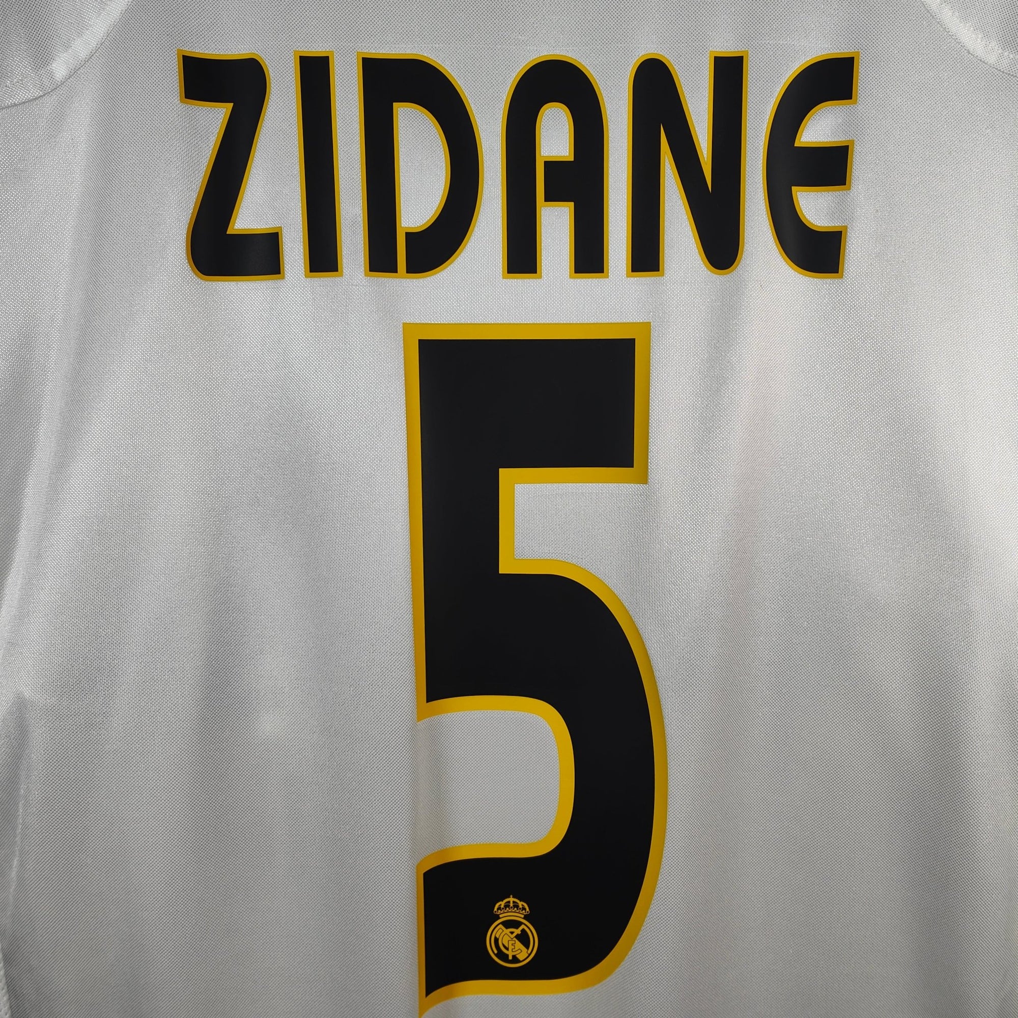 2004 - 05 Real Madrid Home Shirt Zidane 5 - 7.5/10 - (L) - Eternal Pitch