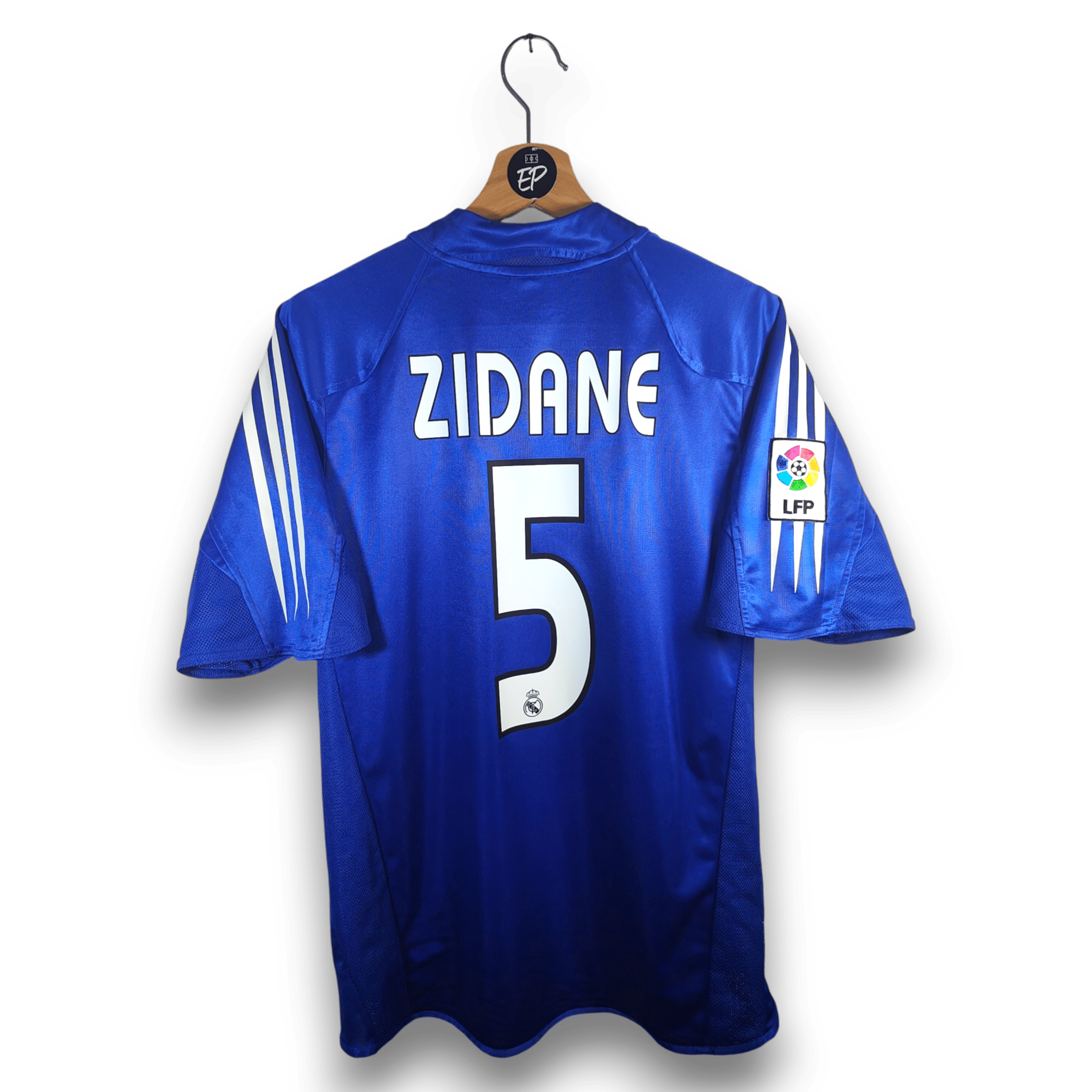 2004-05 Real Madrid Third Shirt Zidane #5 - 8.5/10 - (M) – 367817