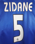 2004 - 05 Real Madrid Third Shirt Zidane 5 - 9/10 - (S) - Eternal Pitch