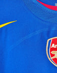 2004 - 06 Arsenal Away Shirt Bergkamp 10 - 7/10 - (M) - Eternal Pitch