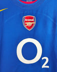 2004 - 06 Arsenal Away Shirt Bergkamp 10 - 7/10 - (M) - Eternal Pitch