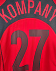 2004 - 06 Belgium Home Shirt Kompany 27 - 9/10 - (XL) - Eternal Pitch