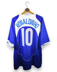 2004 - 06 Brazil Away Shirt Ronaldinho 10 (XL) - Eternal Pitch
